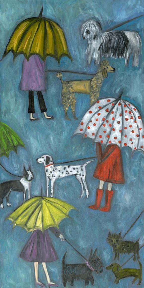 Rainy Dog Days © Vivienne Strauss