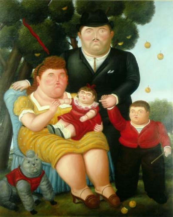 Botero - Familia, 1989