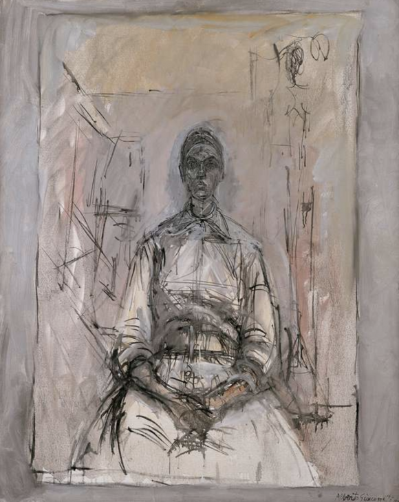 Alberto Giacometti, Aika, 1959 © Succession Alberto Giacometti, Foto Peter Schib