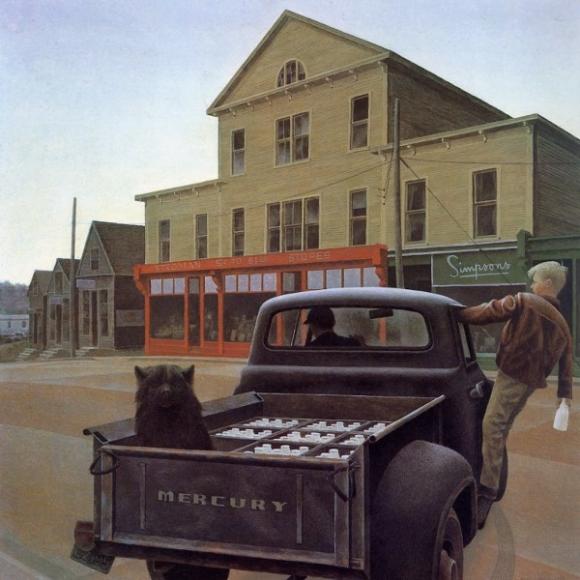 Alex Colville, Milk Truck, 1958