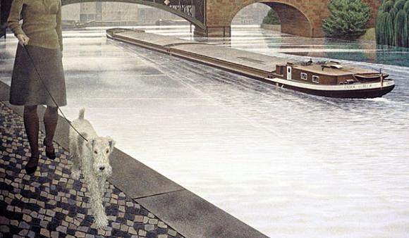 Alex Colville, River Spree, 1971