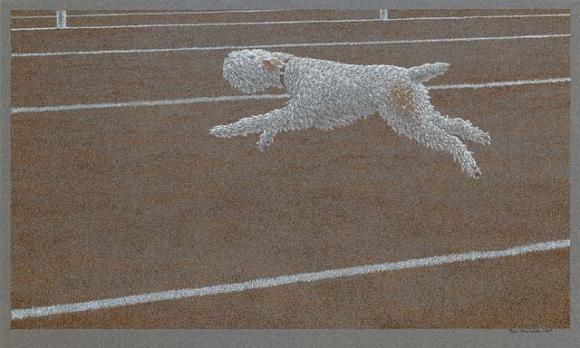 Alex Colville, Running Dog, 1968