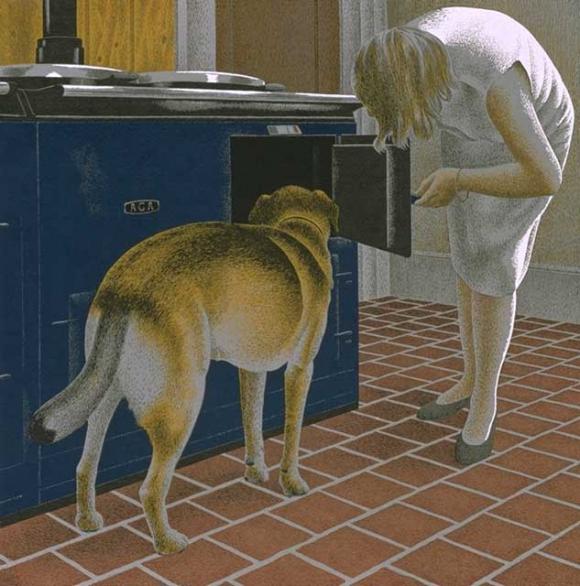 Alex Colville, Stove, 1988