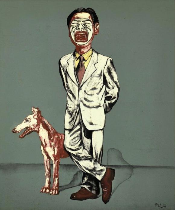 mask series © Zeng Fanzhi