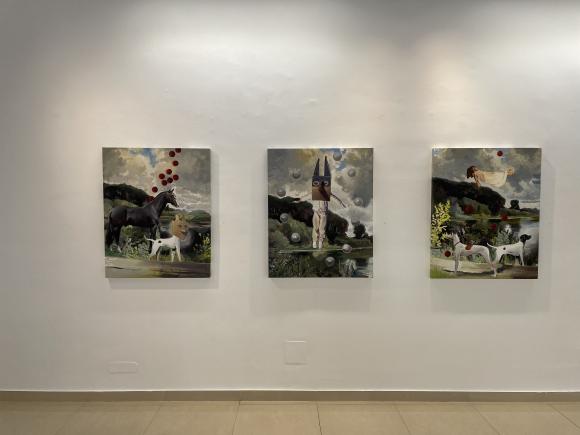 Ausstellungsansicht Galerie Rodler Gschwenter, Foto Petra Hartl