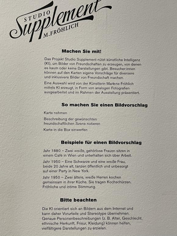 Ausstellungsdisplay, Studio Supplement, 2024, Foto Petra Hartl
