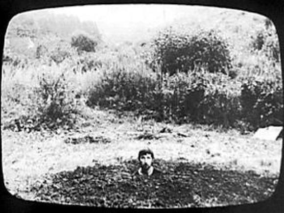 Keith Arnatt, Self Burial, 1969