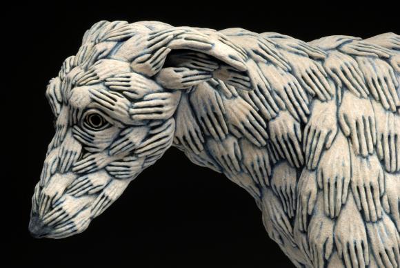 Blue Dog (Detail), 2005 © Adrian Arleo