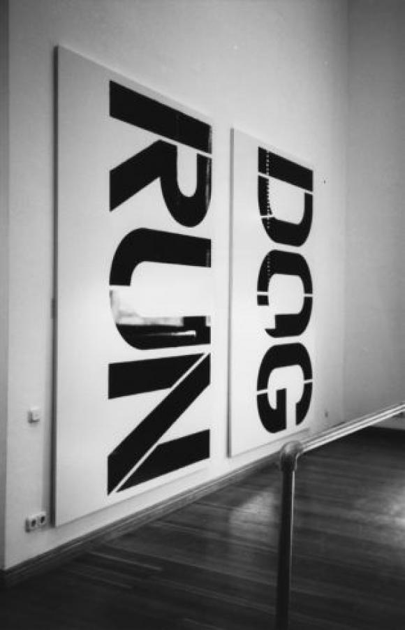 Christopher Wool, Metropolis, 1991, Martin-Gropius-Bau, Berlin