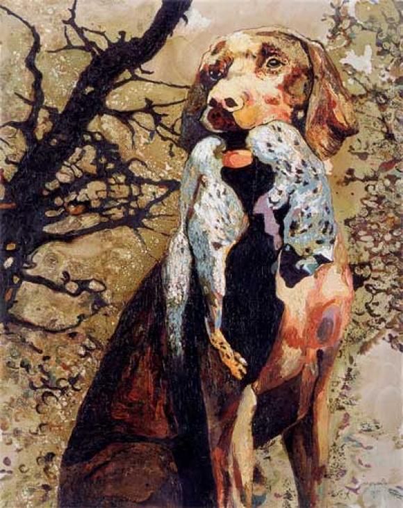 Cornelia Schleime, Obstfuchs, 2005