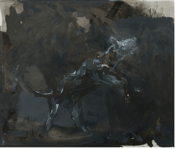 Die schwarzen Hunde 6, 2005 © Annedore Dietze