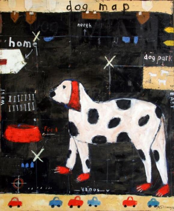 Dog Map © Mary Scrimgeour