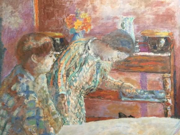 Pierre Bonnard, Esszimmer, Vernon, um 1925, Detail, Foto Petra Hartl