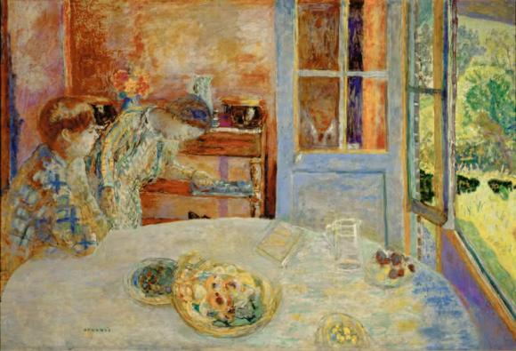 Pierre Bonnard, Esszimmer, Vernon, um 1925