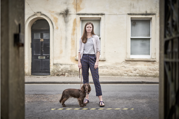 Social Distance (Eva and Ruby - trusty assistants), 2020 © George Brooks