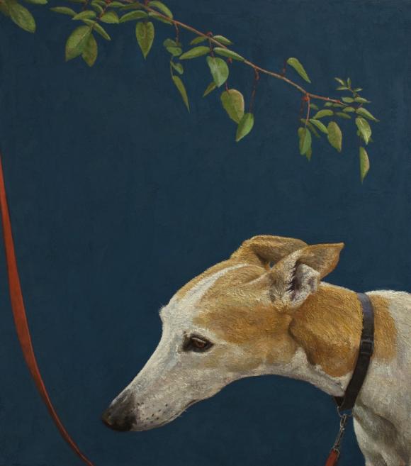 Fabian Jean, Dog on Leash