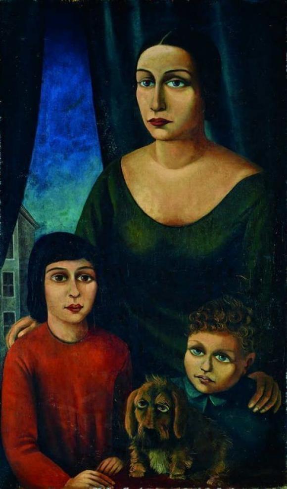 Familienbild, 1925 © Carlo Mense