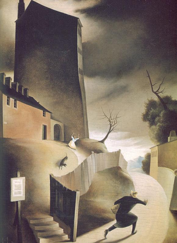 Franz Sedlacek, Der flüchtende Dieb, 1937