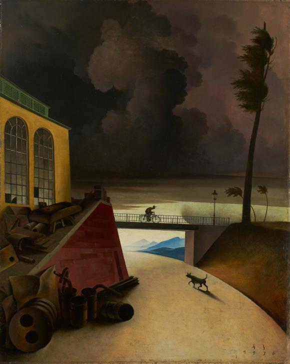 Franz Sedlacek, Gewitterlandschaft, 1936, Nordico-Museum der Stadt Linz 