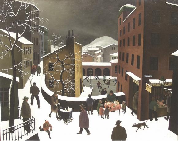 Franz Sedlacek, Winterlandschaft, 1931, Wien Museum