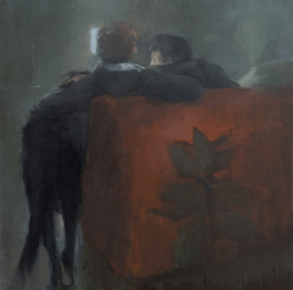 Friendship, 2008, oil on canvas, 100 x 100 cm © Simon Cantemir Hausì