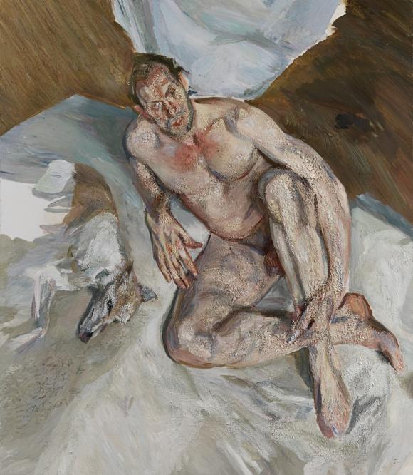 Portrait of the Hound, 2010/11 © The Lucian Freud Archive / The Bridgeman Art Li