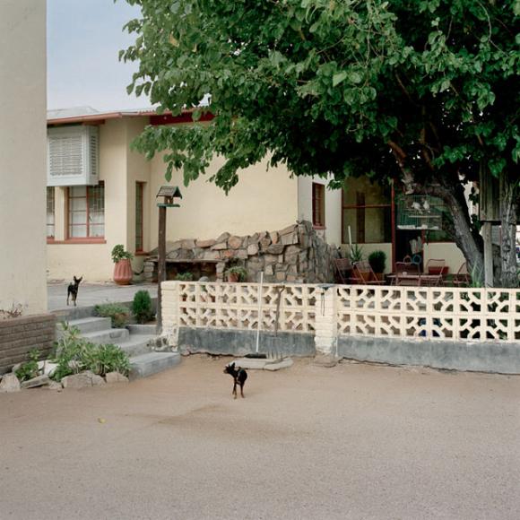 Backyard of the Kenhardt Hotel. Kenhardt, Northern Cape, 7 April 2009 © Daniel N