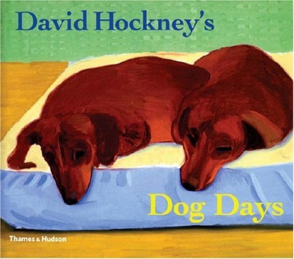 Buchcover von David Hockney's Dog Days