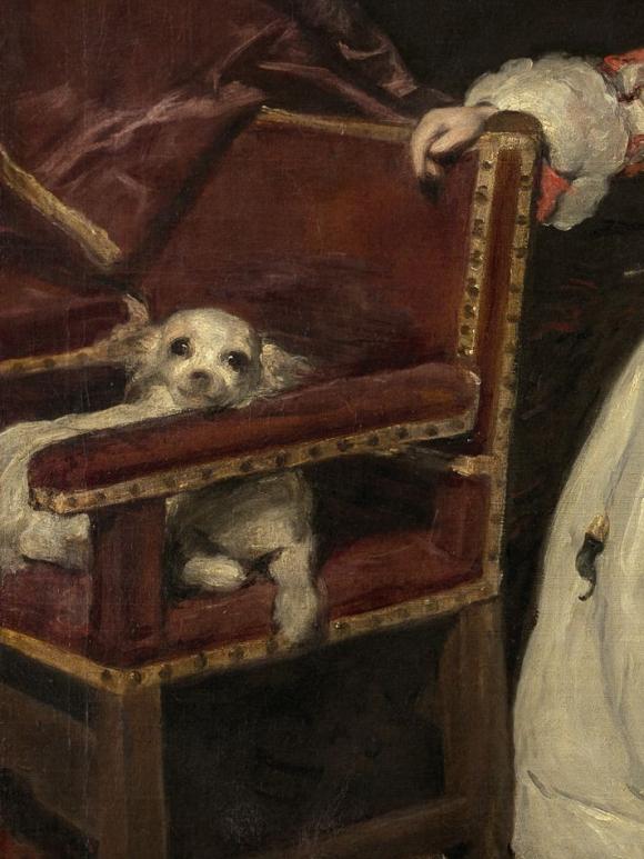 Diego Velázquez, Infant Felipe Prospero, Detail © Wien, Kunsthistorisches Museum