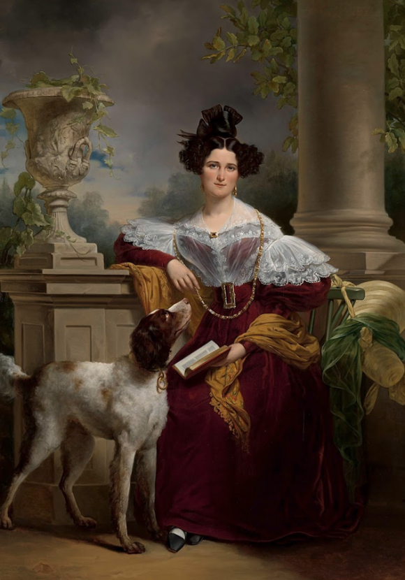 Jan Adam Kruseman, Portrait of Alida Christina Assink, 1833