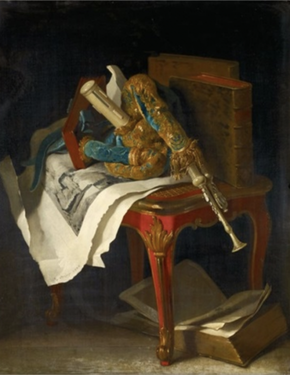 Jean-Baptiste Oudry, Le Tabouret laque