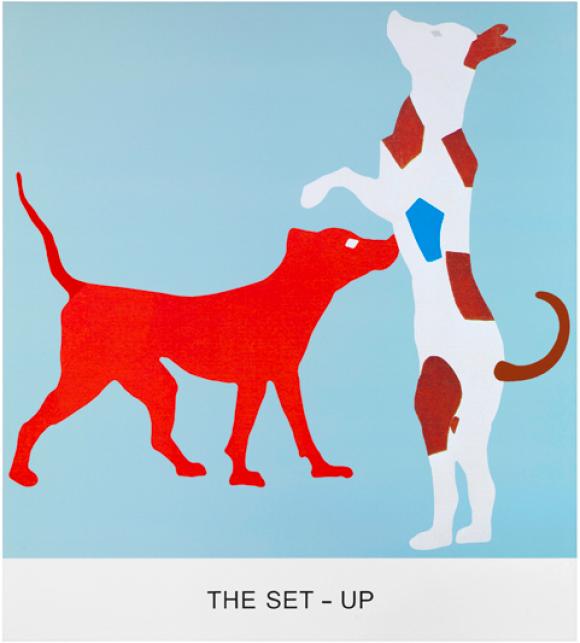 John Baldessari, The Set-up, 2010