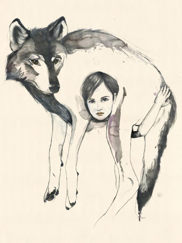 Wolf and Child © Kareena Zerefos