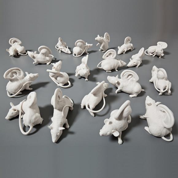 Quiet as a mouse © Kate MacDowell, 2009