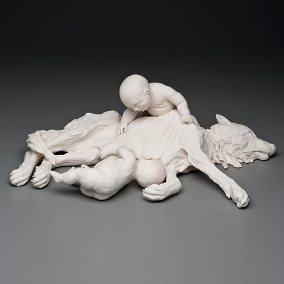 Romulus and Remus © Kate MacDowell, 2012 