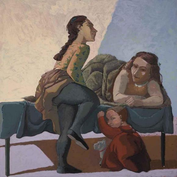 Looking Back, 1987 © Paula Rego