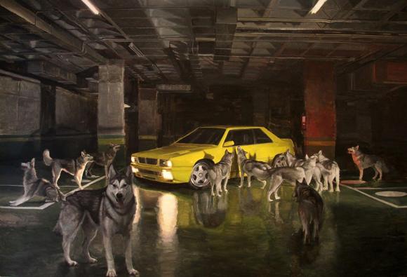 Los lobos y el olor a gasolina, 2018 © Iñigo Navarro