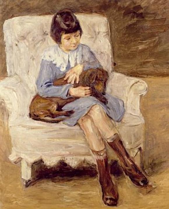 Max Liebermann, Enkelin des Künstlers, 1925