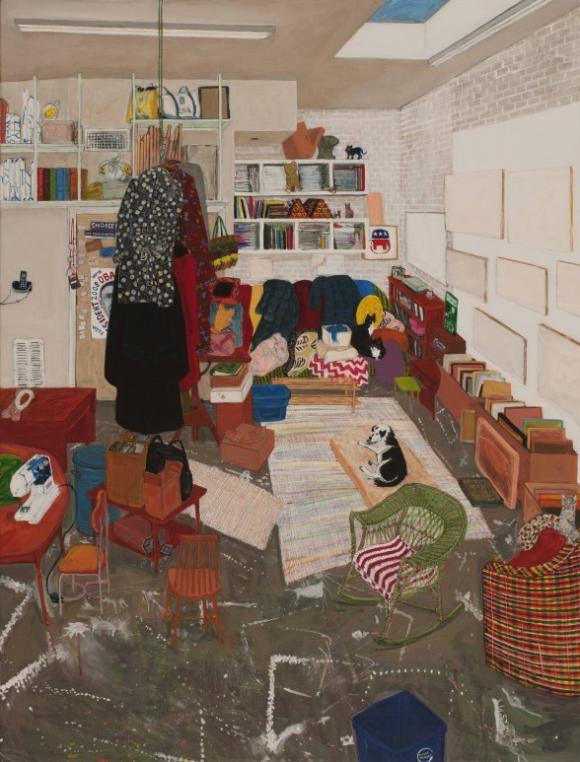 Studio Living, 2014 © Sarah McEneaney