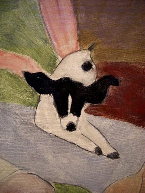 Milton Avery, The Green Settee, 1943