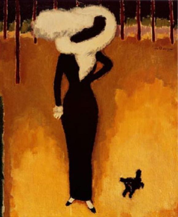 Parisienne (Woman with a dog) © Kees van Dongen