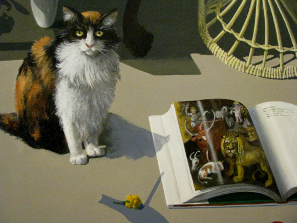 Paul Wonner, A Peaceable Kingdom, Detail, 1988, Foto rocor