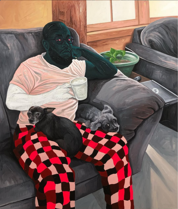 Paul’s morning coffee, 2021 © Annan Affotey
