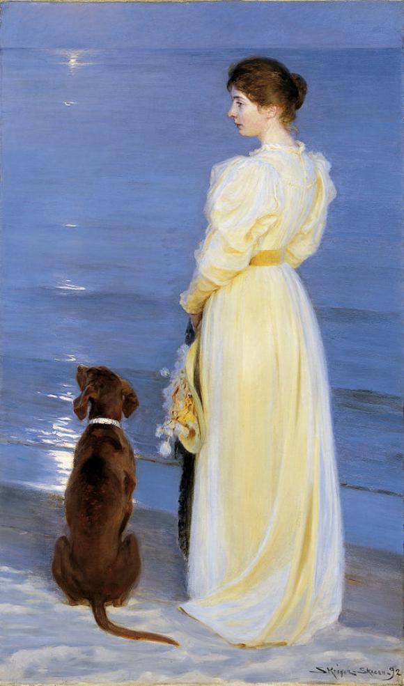 Peder Severin Krøyer, Sommerabend in Skagen, 1892