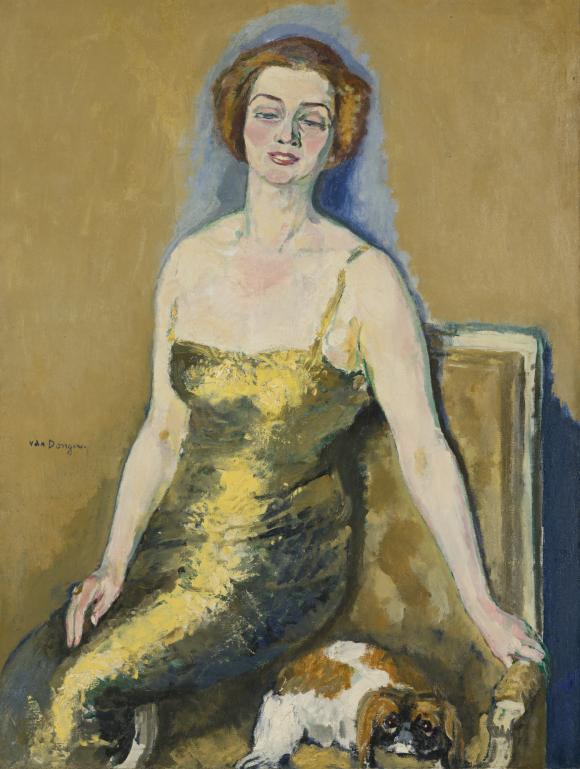 Portrait de Madame van der Velde © Kees van Dongen