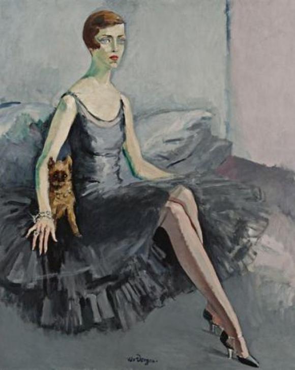 Portrait de Ms Jean McKelvie Sclater-Booth, 1920 © Kees van Dongen