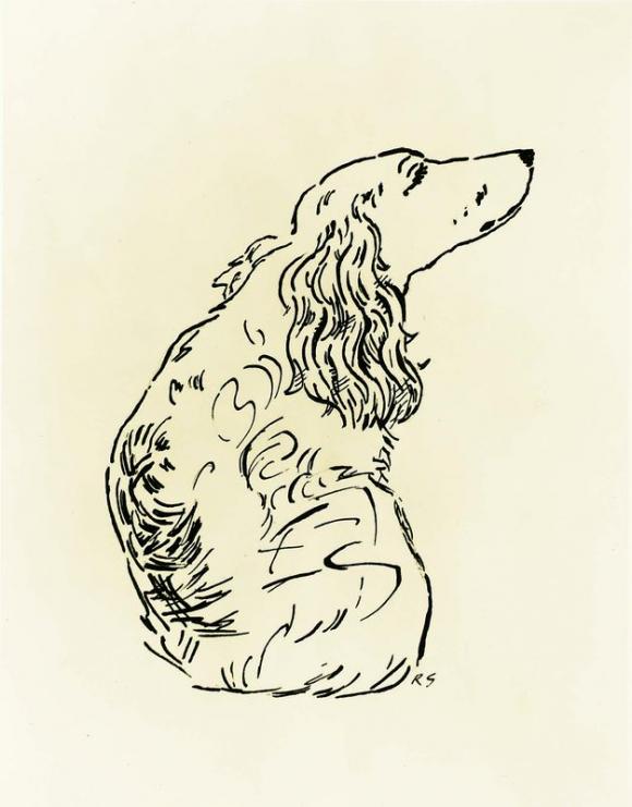 Renée Sintenis, Sitzender Cockerspaniel, 1930