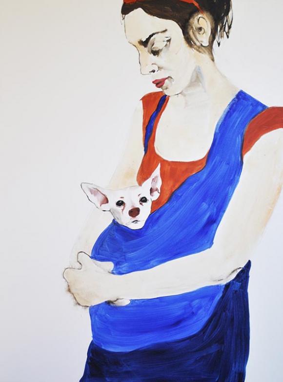 Rita With Dogchild, 2012 © Rita Bolla