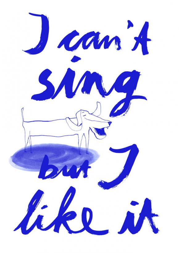 Singing Dog © Maria Fischer