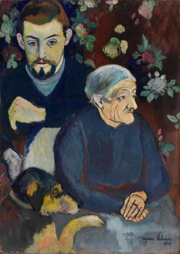 Suzanne Valadon, Großmutter und Enkel, um 1910